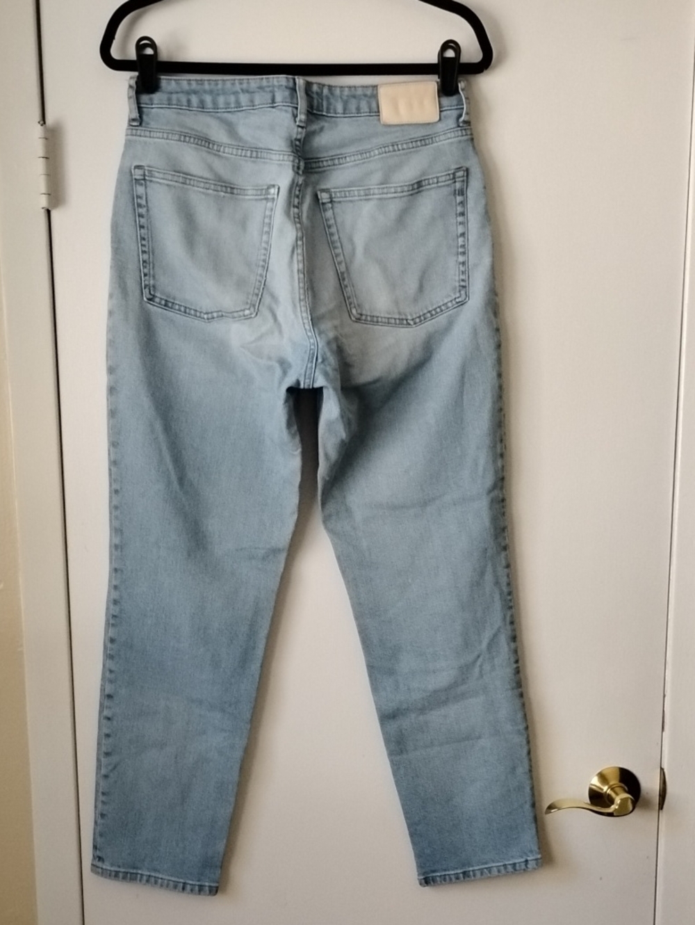 Everlane The Curvy Cheeky Ankle Jeans 30R 30x28 Light Wash - Picture 6 of 11